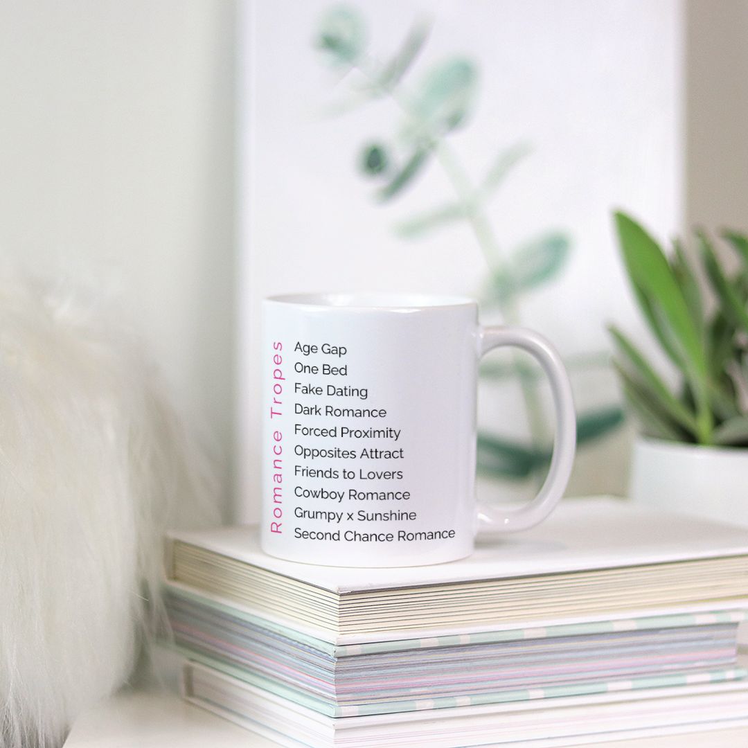 Romance Tropes Spicy Book Reader Mug