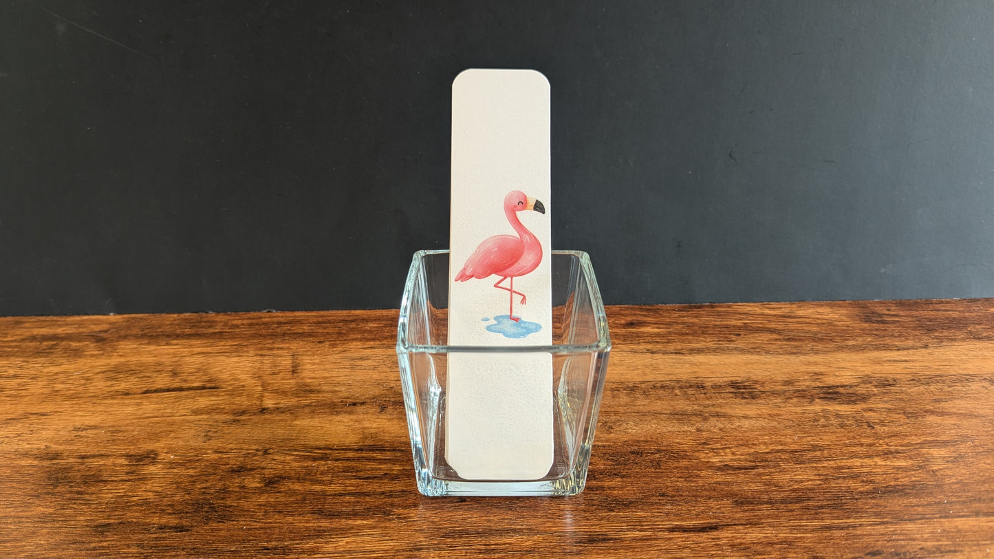 Pink Flamingo Bookmark