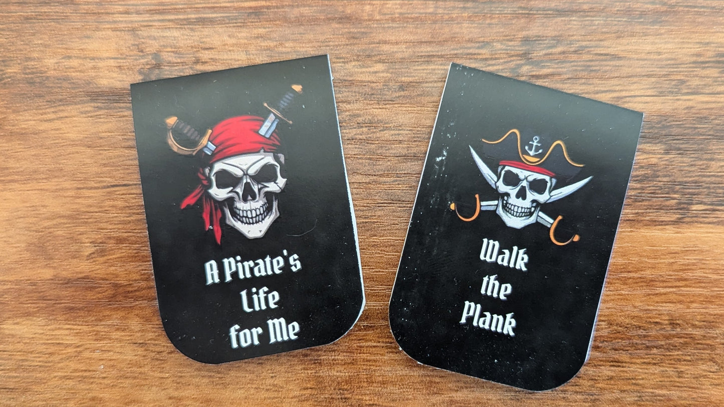 Pirates Magnetic Bookmarks