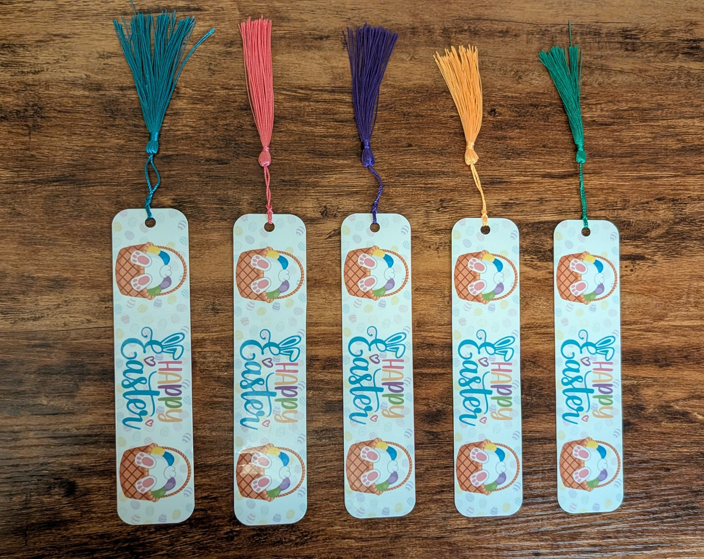 Happy Easter Handmade Bookmark