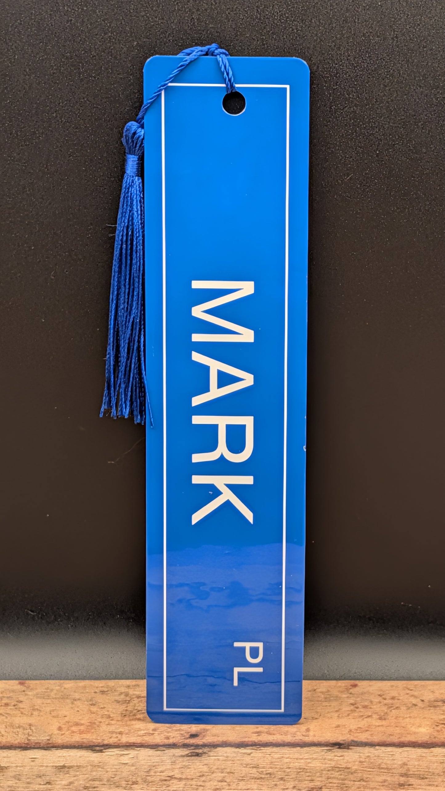 Custom Street Sign Bookmarks
