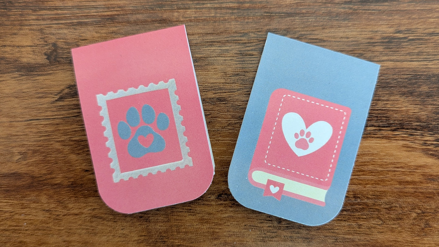 Dog Lovers Magnetic Bookmarks