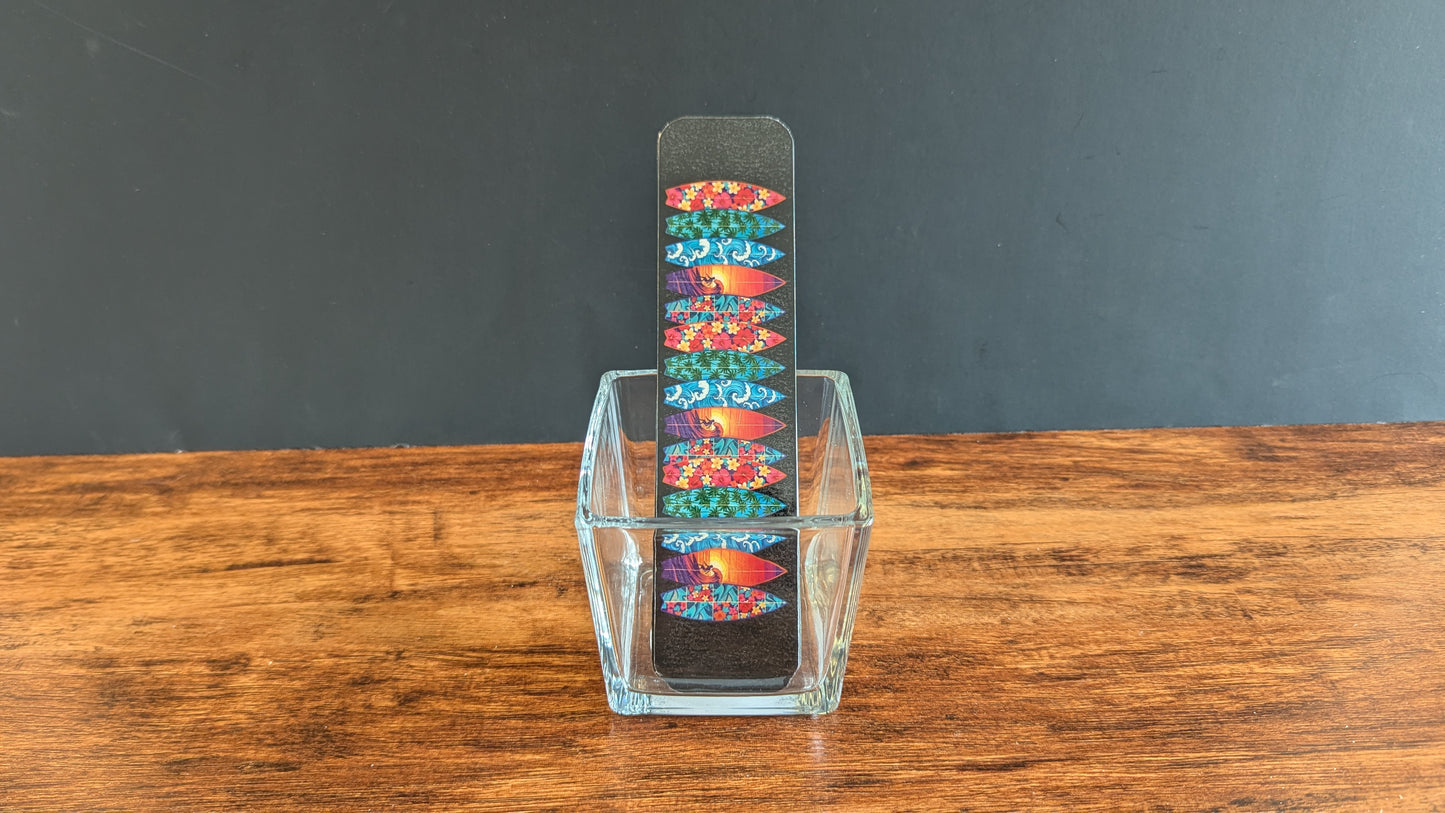 Colorful Surfboards Bookmark