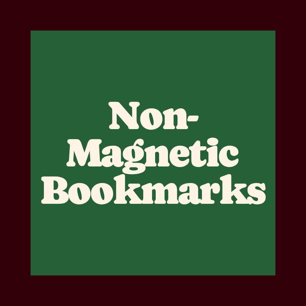 Non-Magnetic Bookmarks