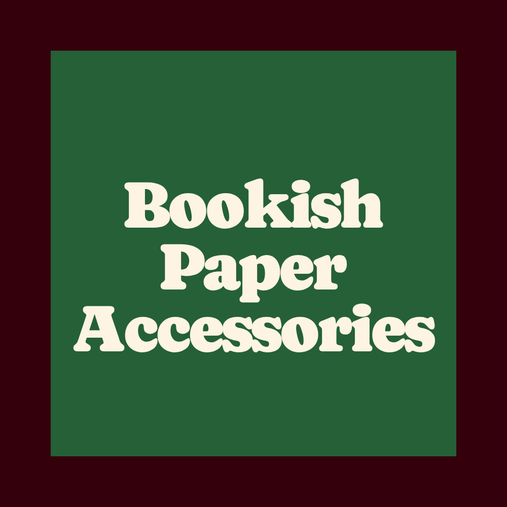 Bookish Paper Accessories