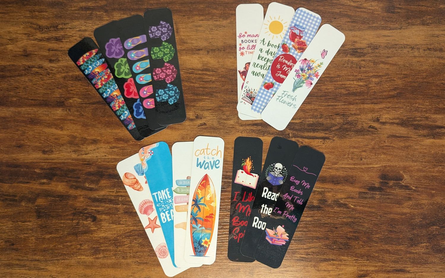 Non-Magnetic Bookmarks