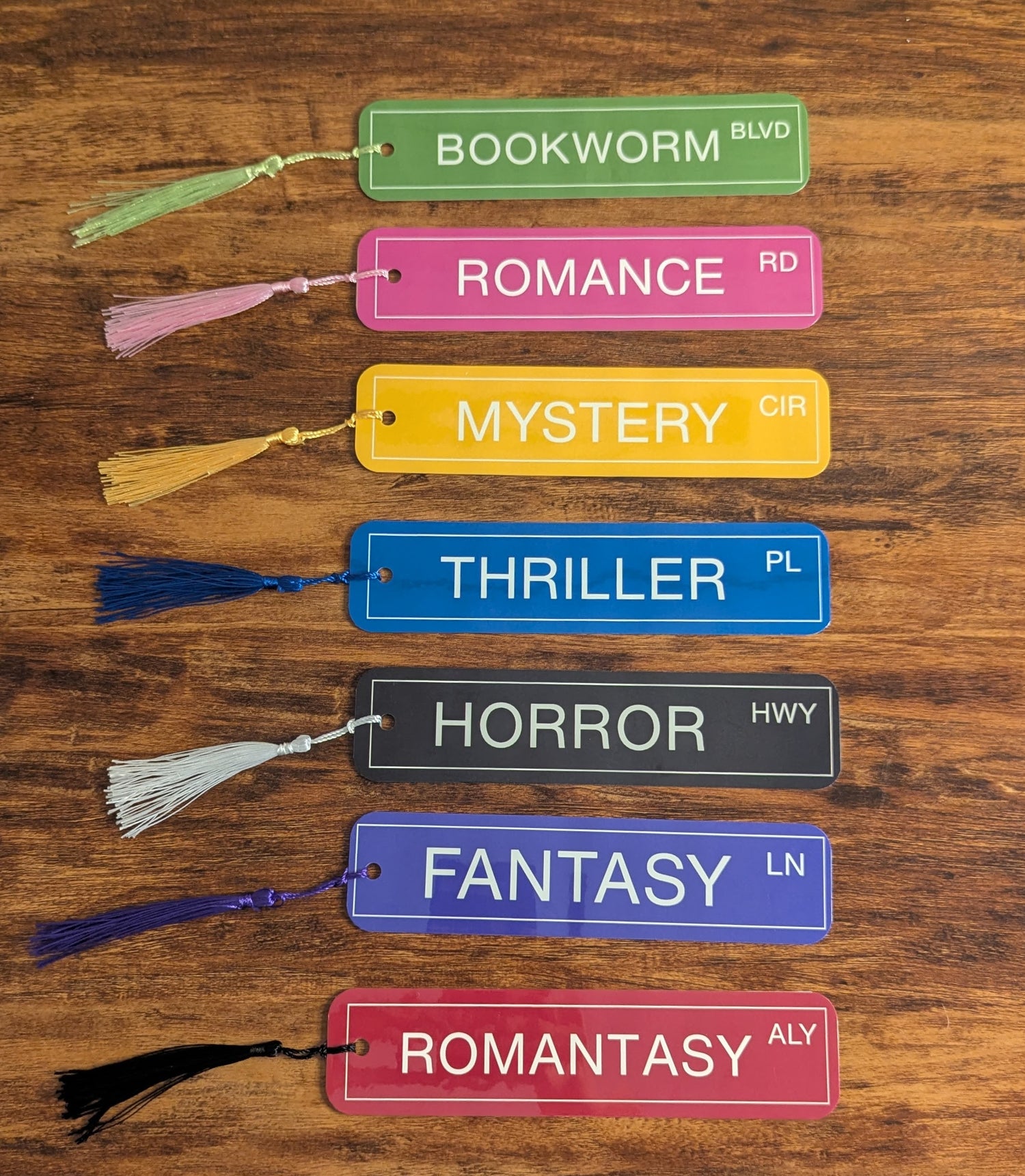 Road Sign Bookmarks