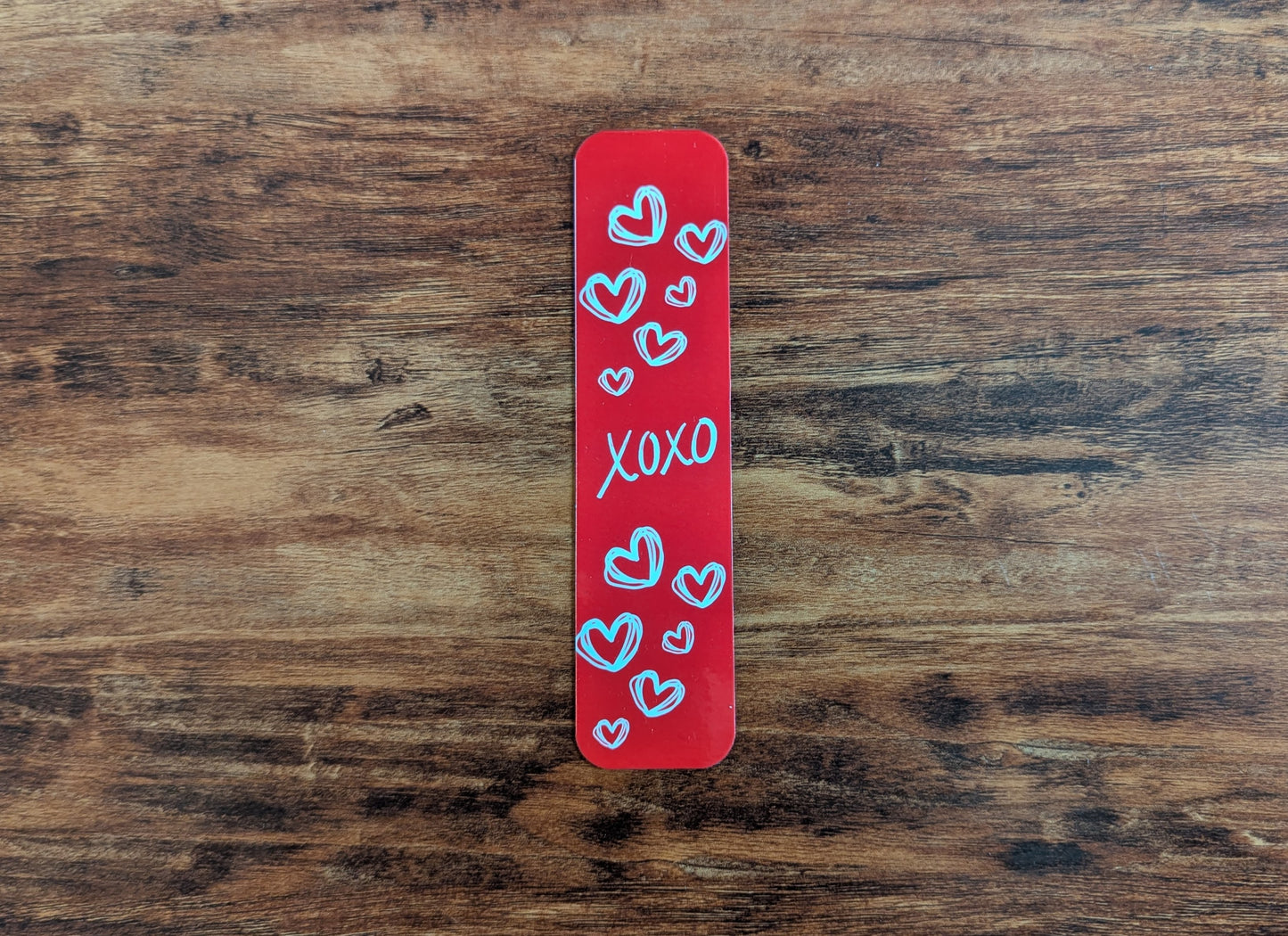 XO Valentine's Day Bookmark