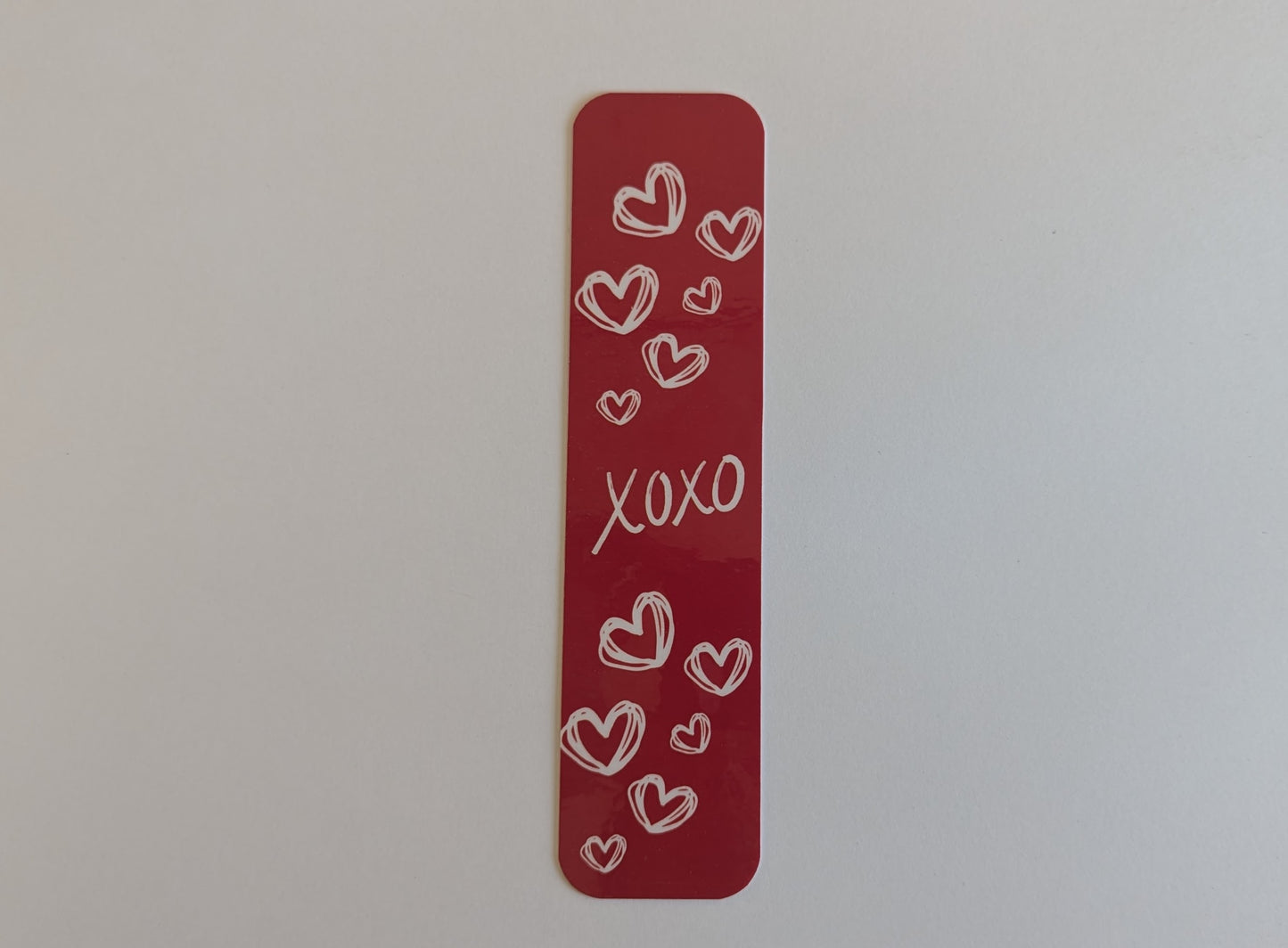 XO Valentine's Day Bookmark