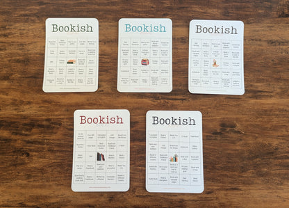 Bookish Bingo Cards