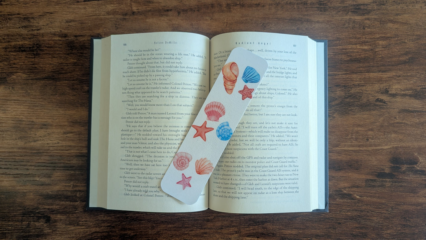 Seashell Lovers Bookmark