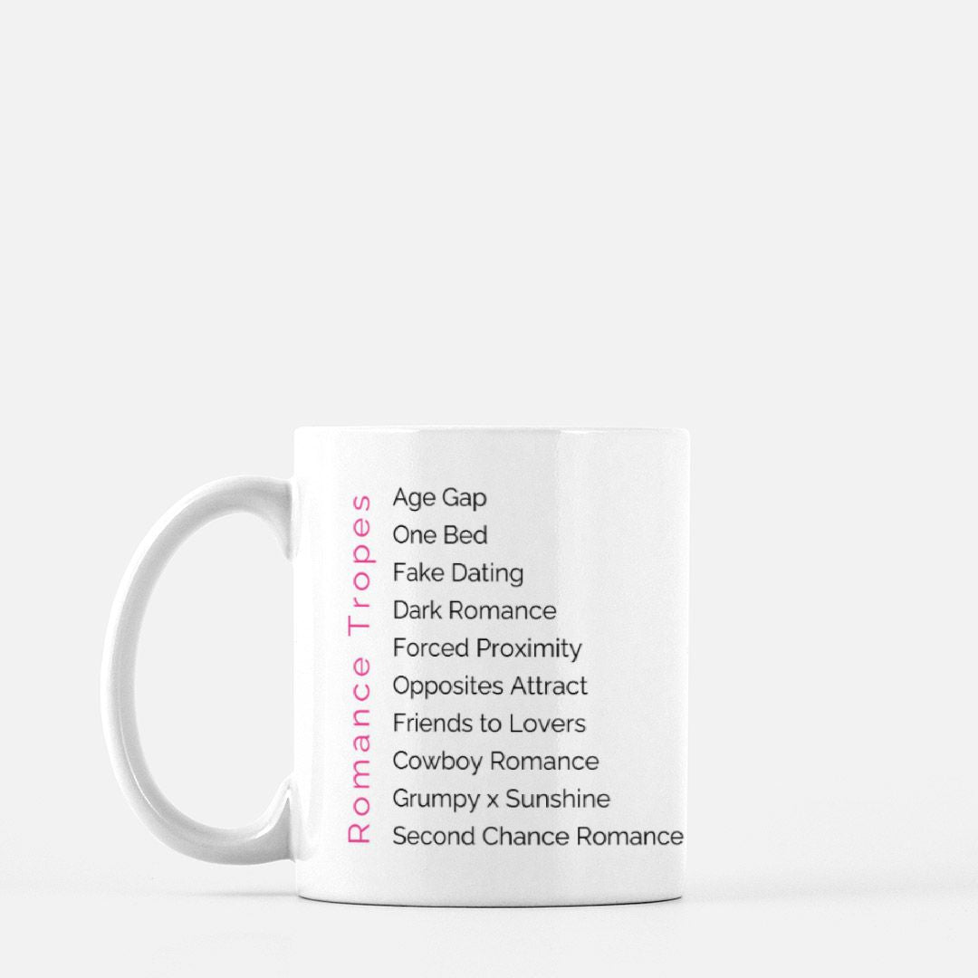 Romance Tropes Spicy Book Reader Mug