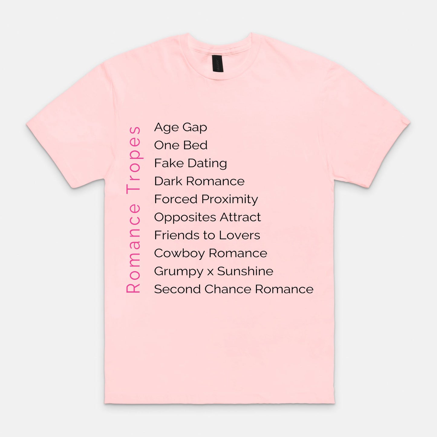 Romance Tropes T-Shirt - Light Colors