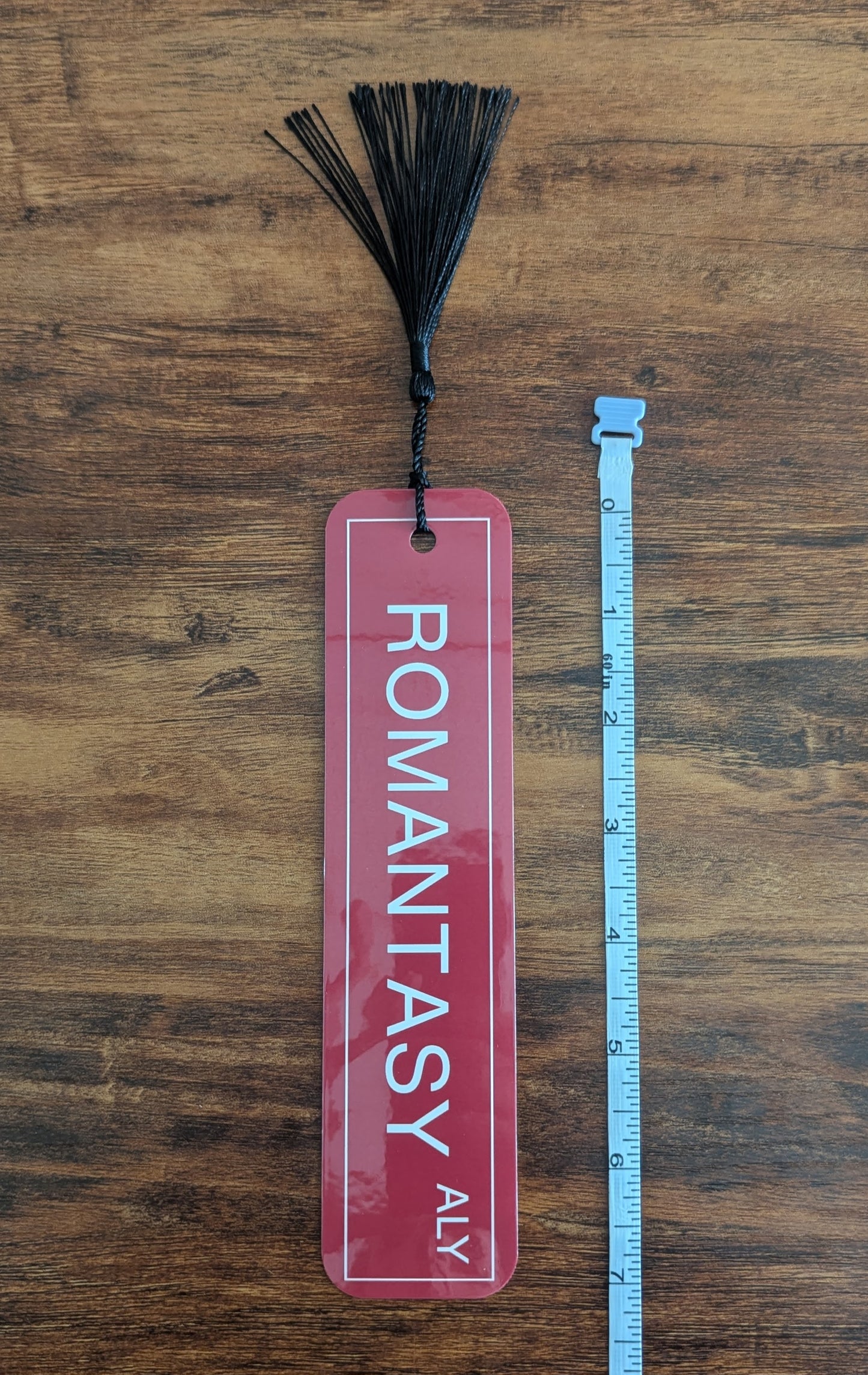 Romantasy Street Sign Bookmark