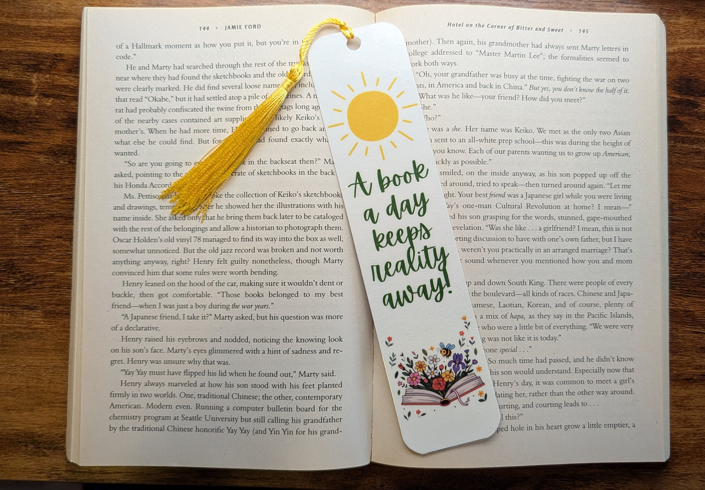 A Book a Day Bookmark