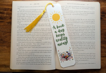 A Book a Day Bookmark