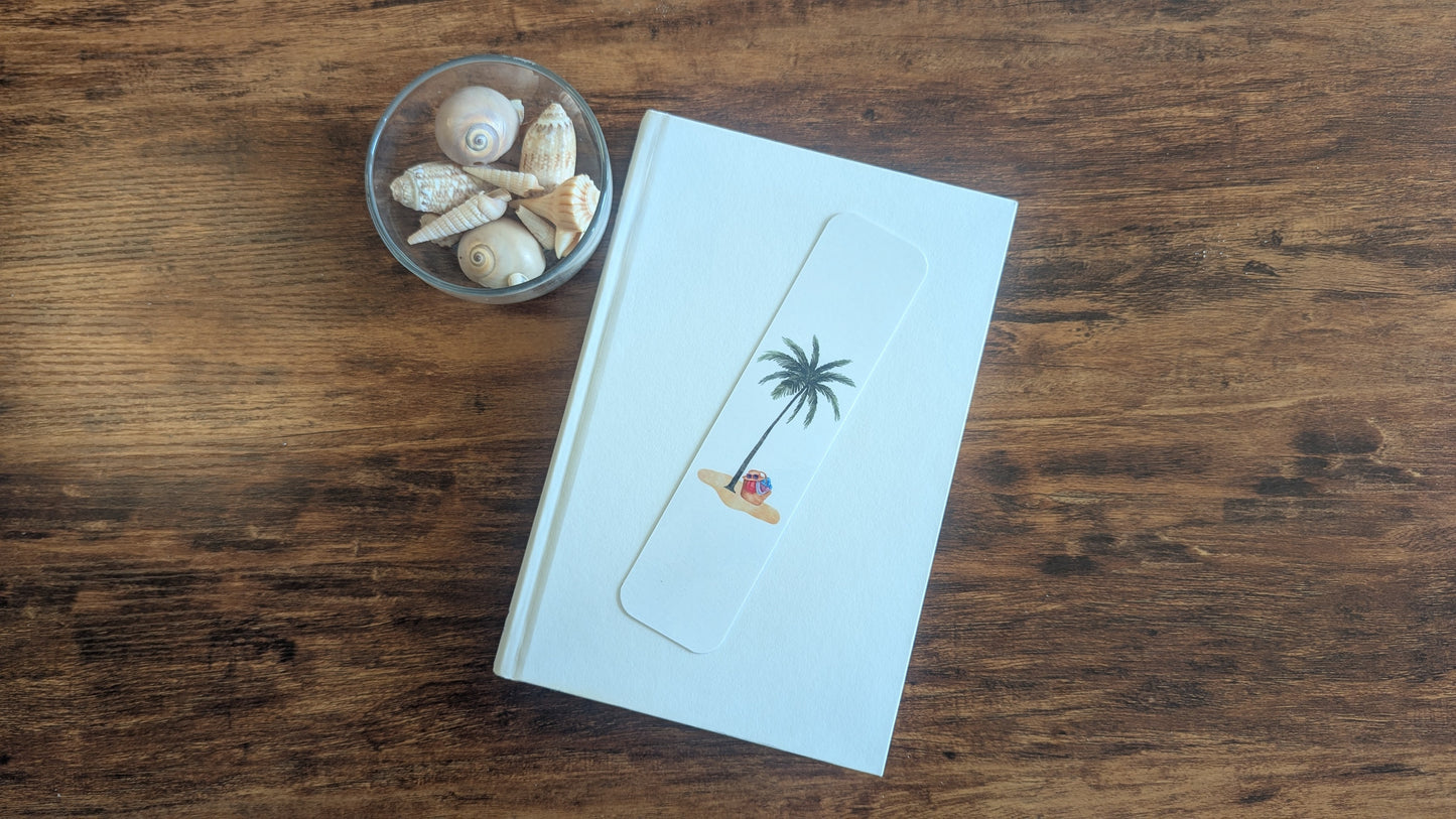 Palm Tree and Beach Toys Bookmark