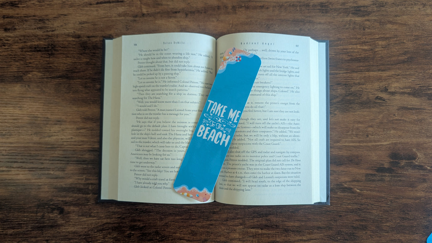 Take Me to the Beach Bookmark