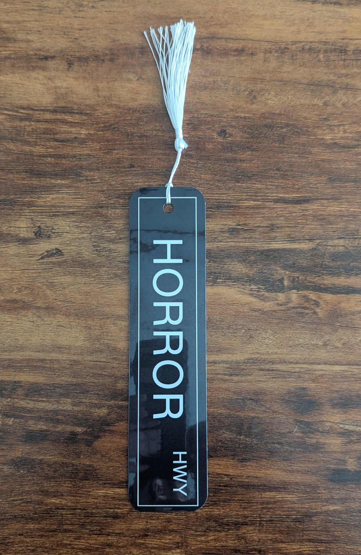 Horror Street Sign Bookmark
