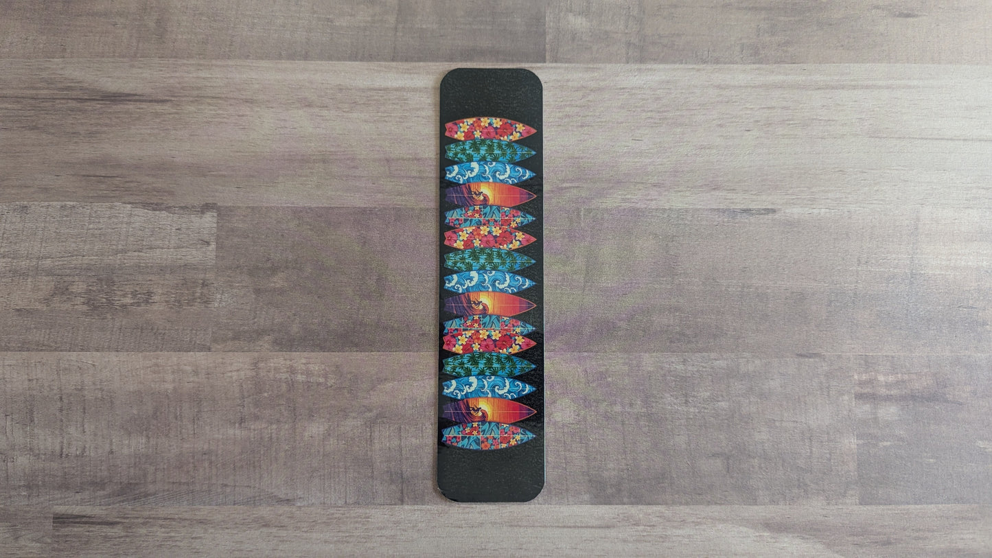 Colorful Surfboards Bookmark