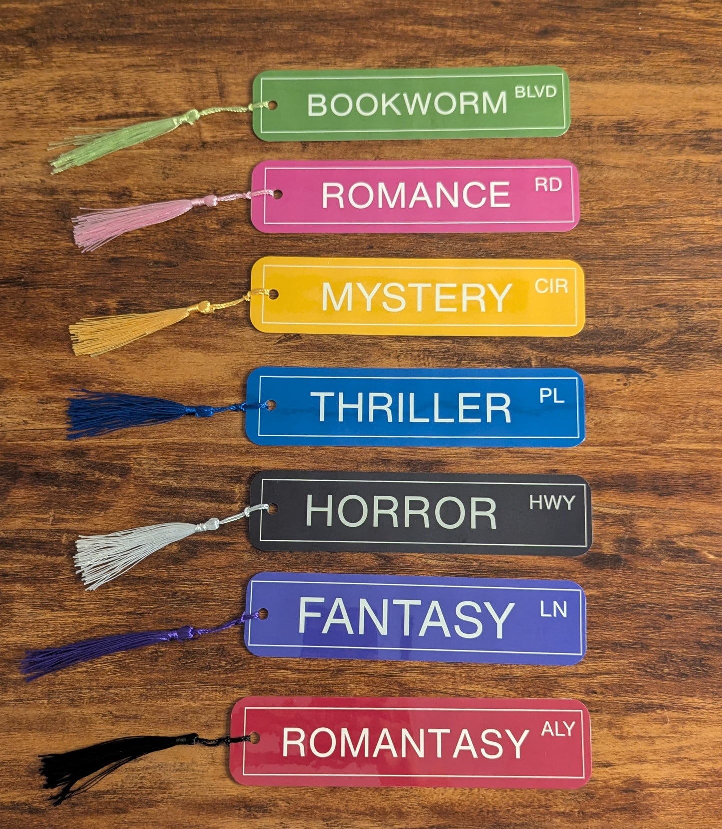 Mystery Street Sign Bookmark