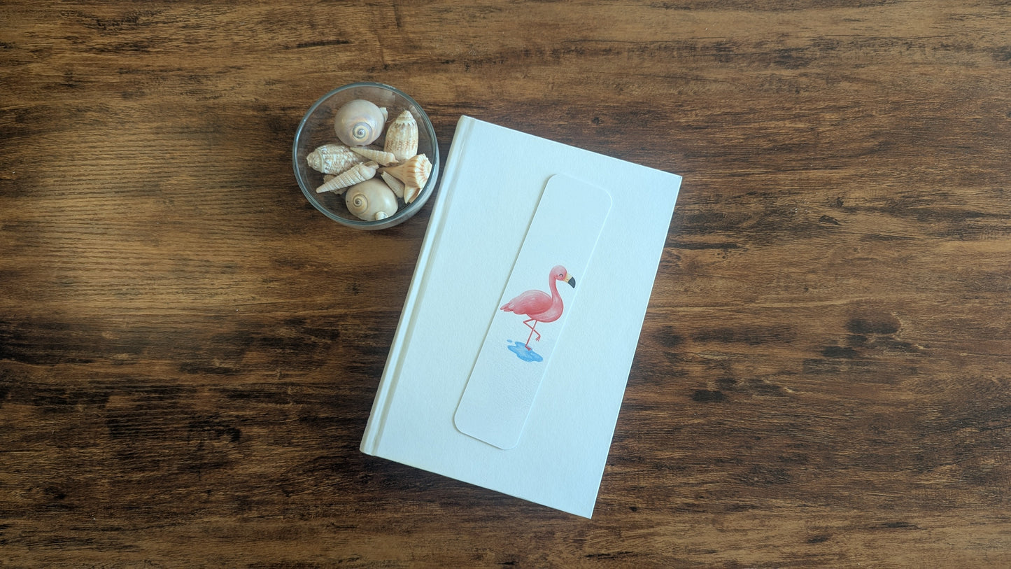 Pink Flamingo Bookmark