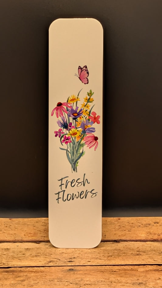 Fresh Flowers Bookmark