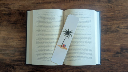 Palm Tree and Beach Toys Bookmark