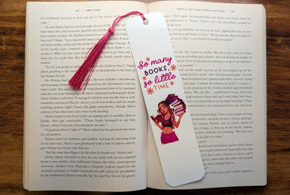 So Many Books Bookmark
