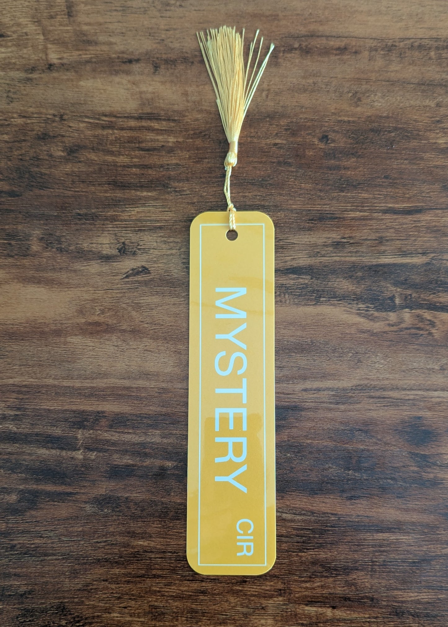 Mystery Street Sign Bookmark