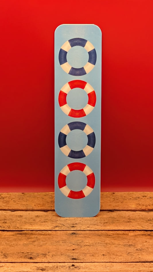 Patriotic Life Rings Bookmark
