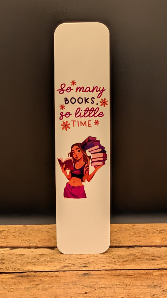 So Many Books Bookmark