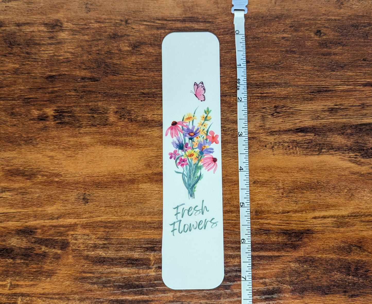Fresh Flowers Bookmark