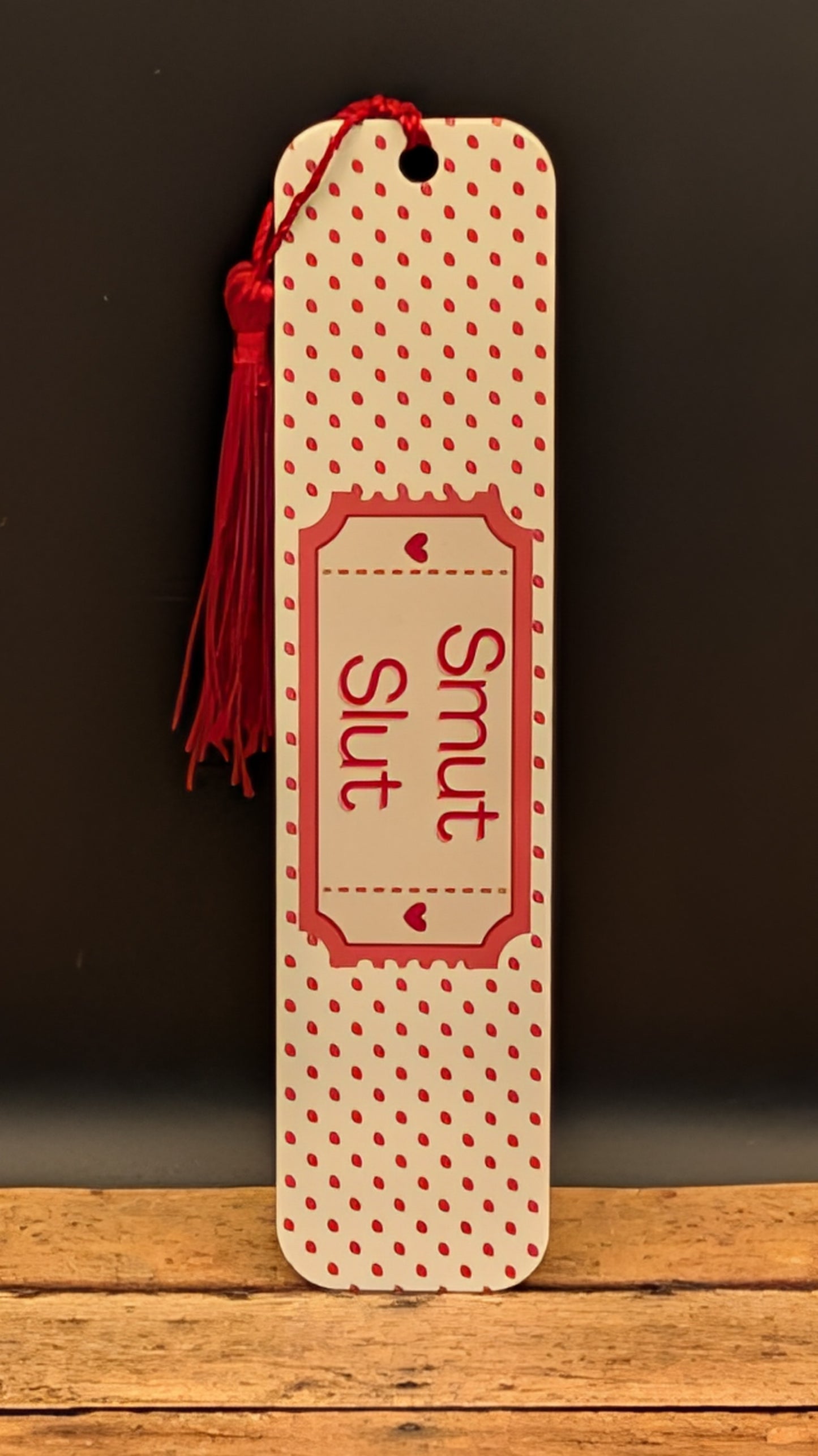 Smut Sl*t Spicy Romance Bookmark