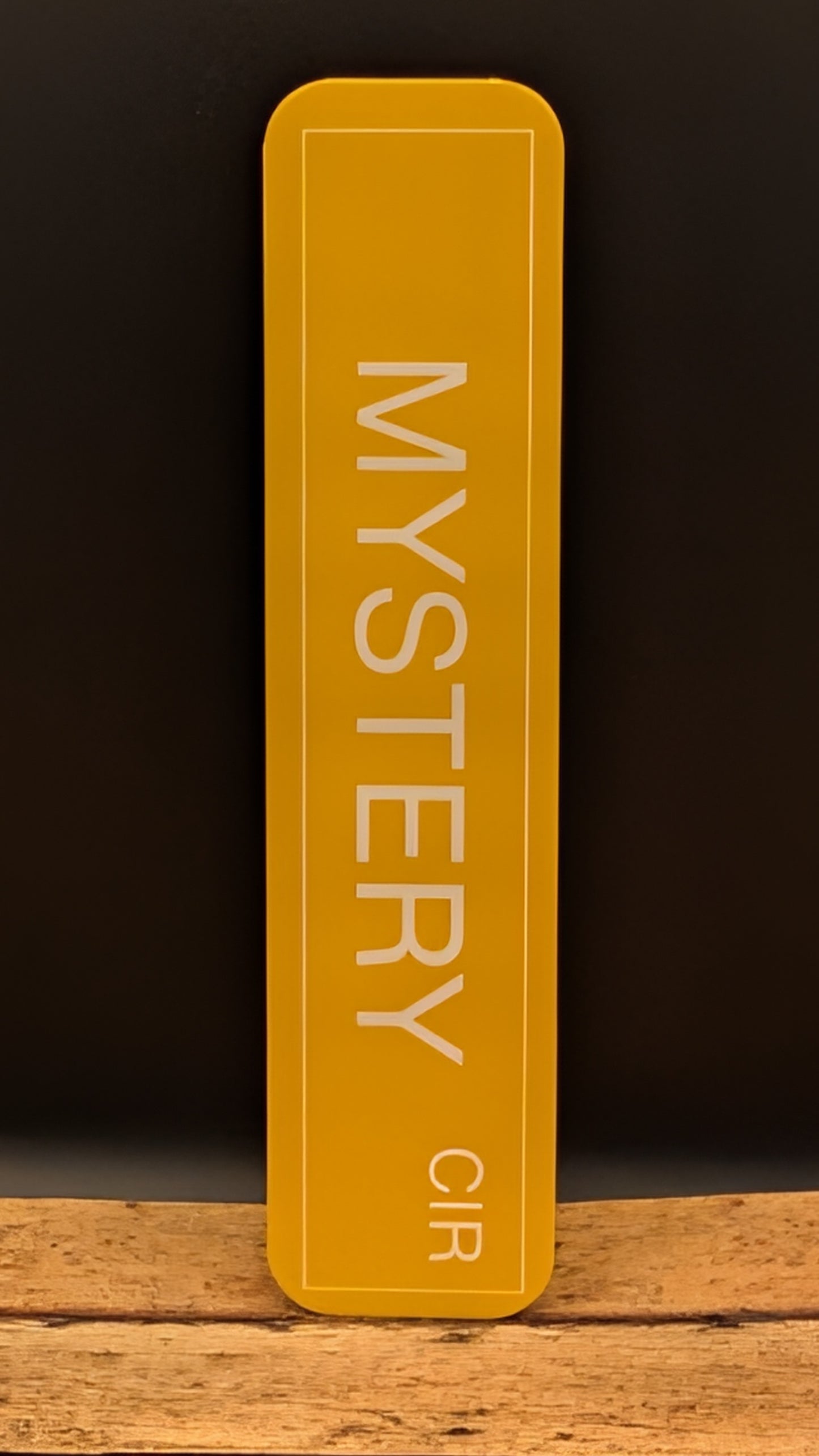 Mystery Street Sign Bookmark