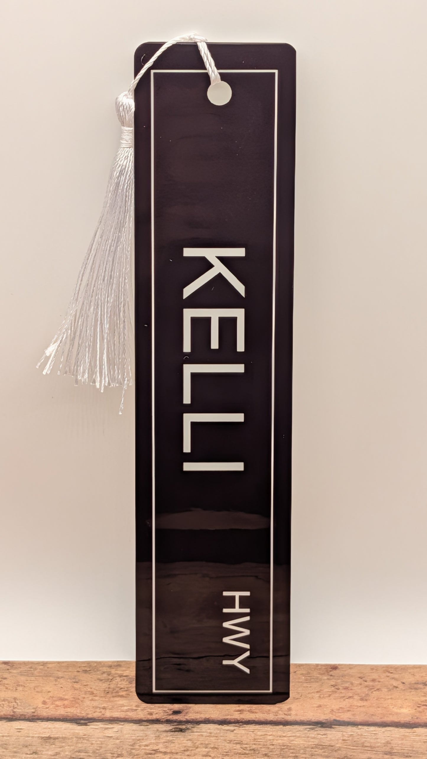 Custom Street Sign Bookmarks