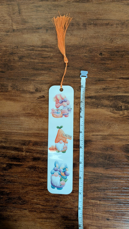 Easter Gnomes Handmade Bookmark