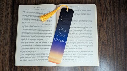 One More Chapter Bookmark