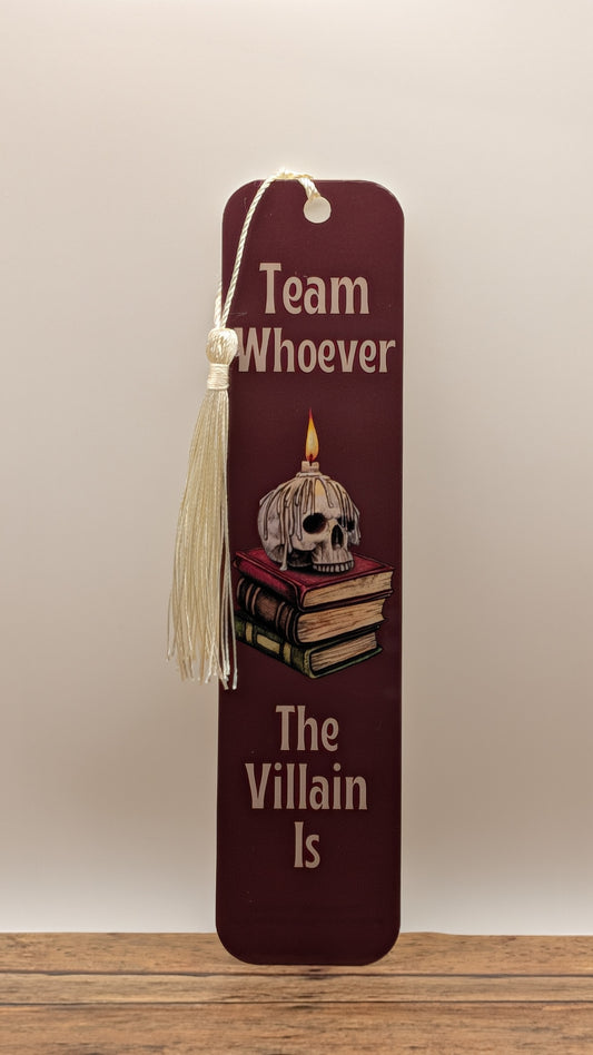 Team Villain Bookmark