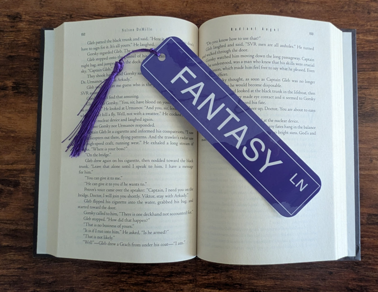Fantasy Street Sign Bookmark