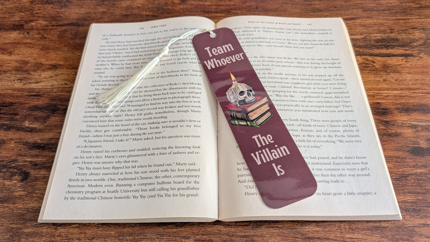 Team Villain Bookmark