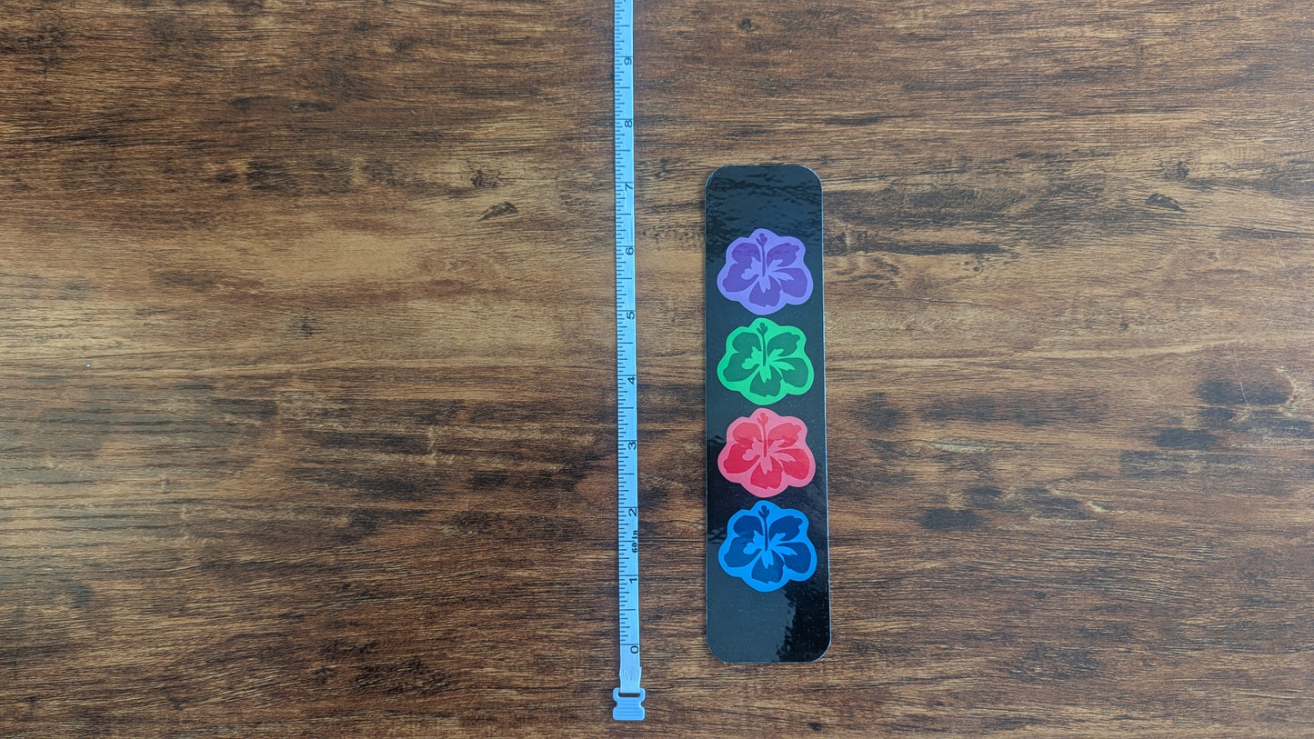 Hibiscus Flower Bookmark