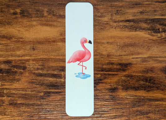 Pink Flamingo Bookmark