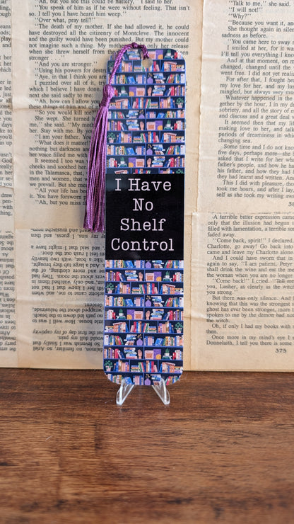 I Have No Shelf Control Bookmark