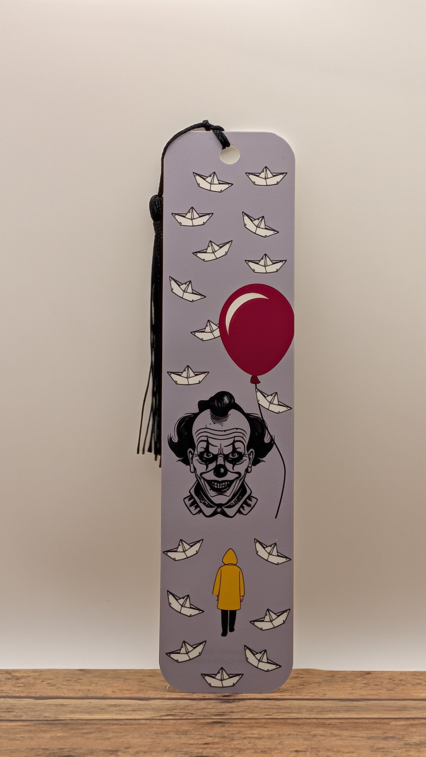 Scary Clown Bookmark