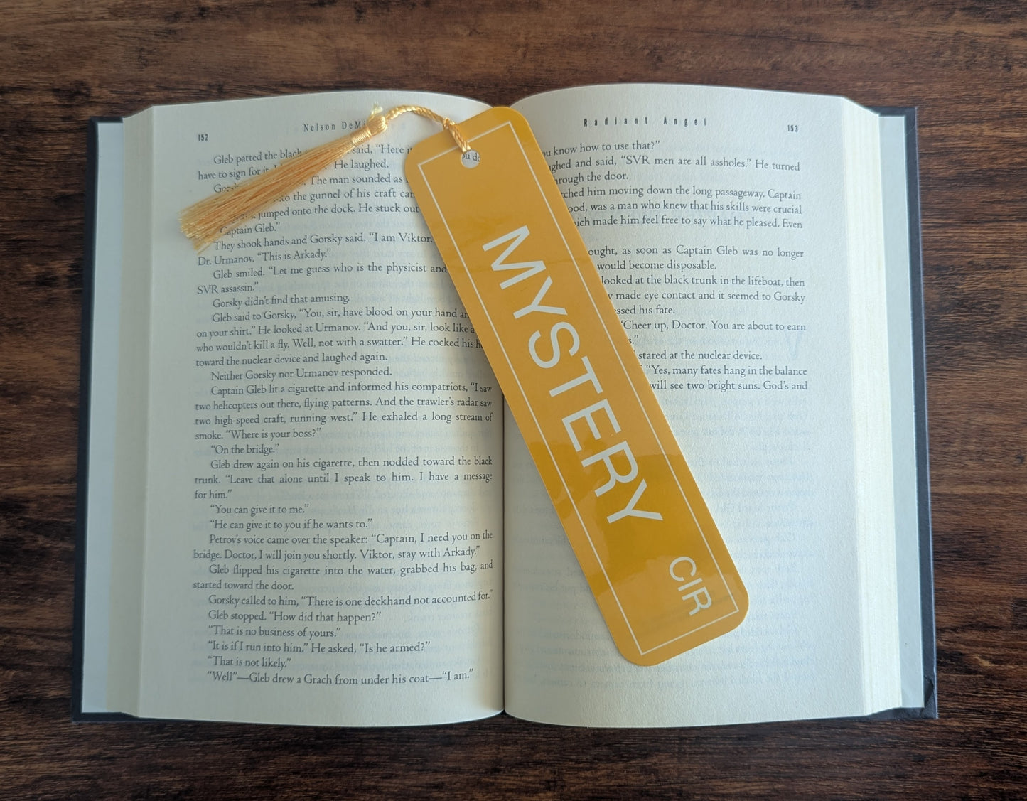 Mystery Street Sign Bookmark