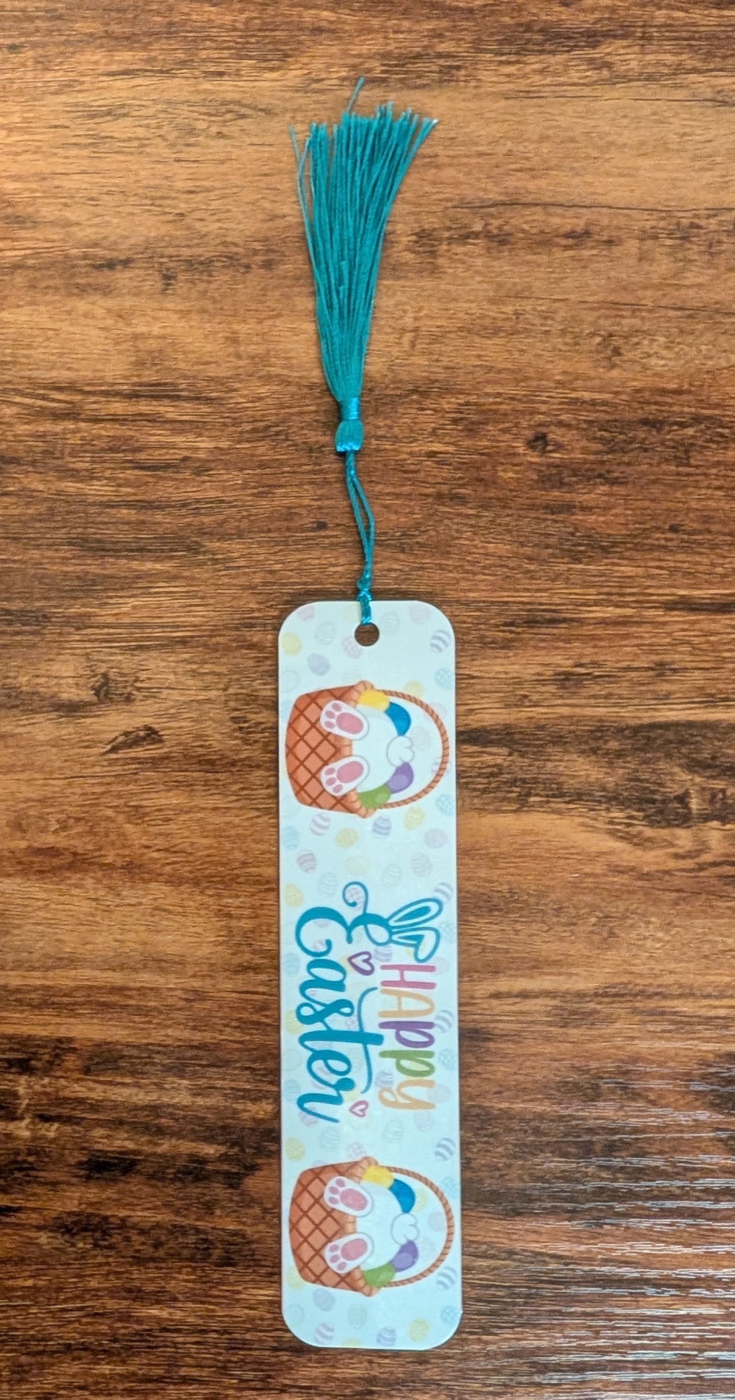 Happy Easter Handmade Bookmark