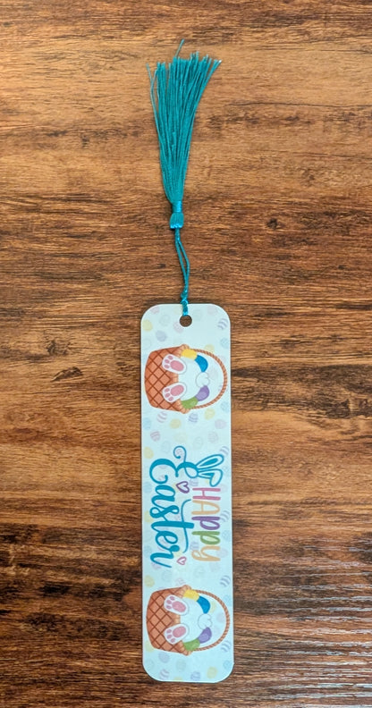 Happy Easter Handmade Bookmark
