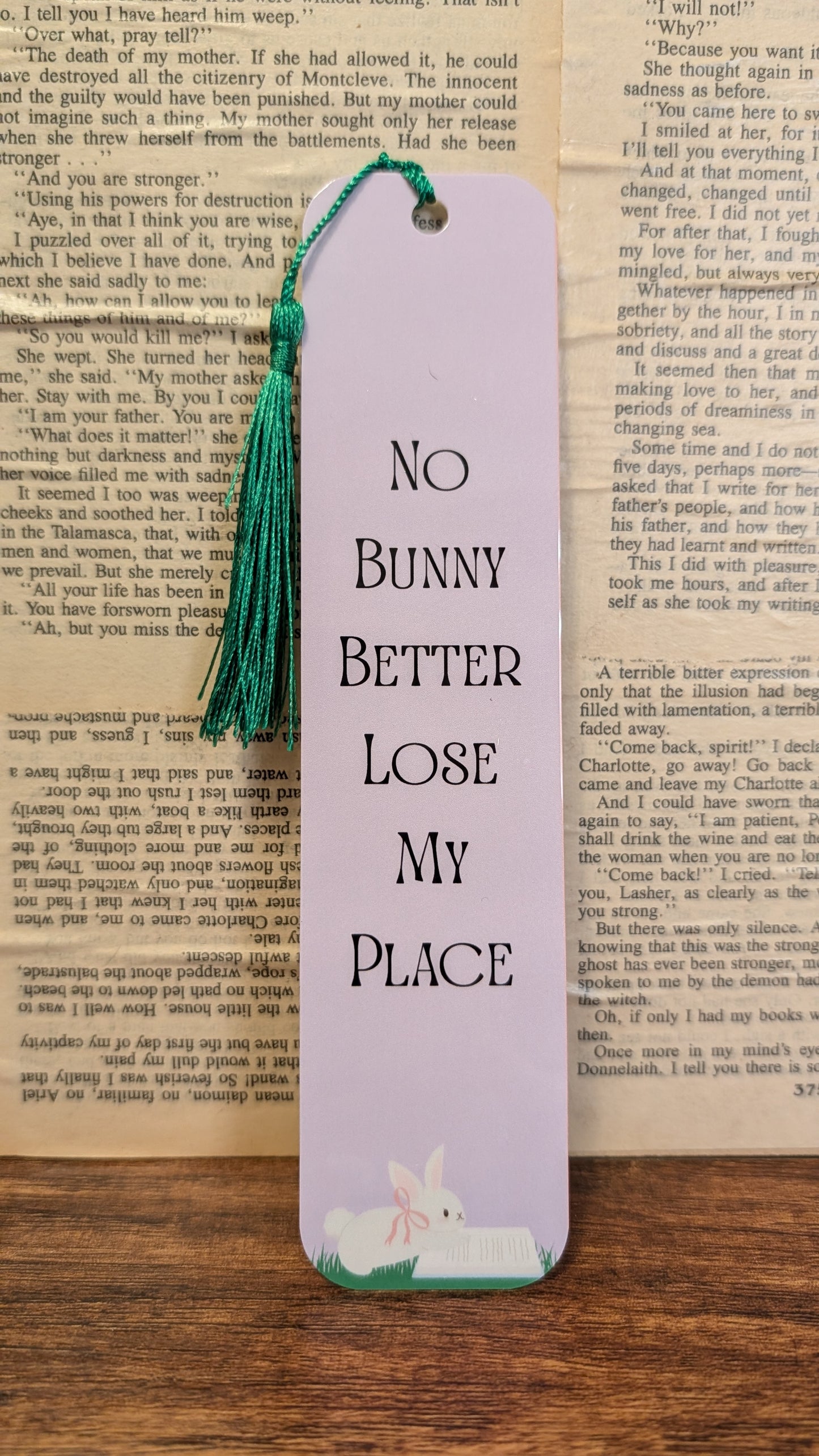 Easter Bunny Handmade Bookmark