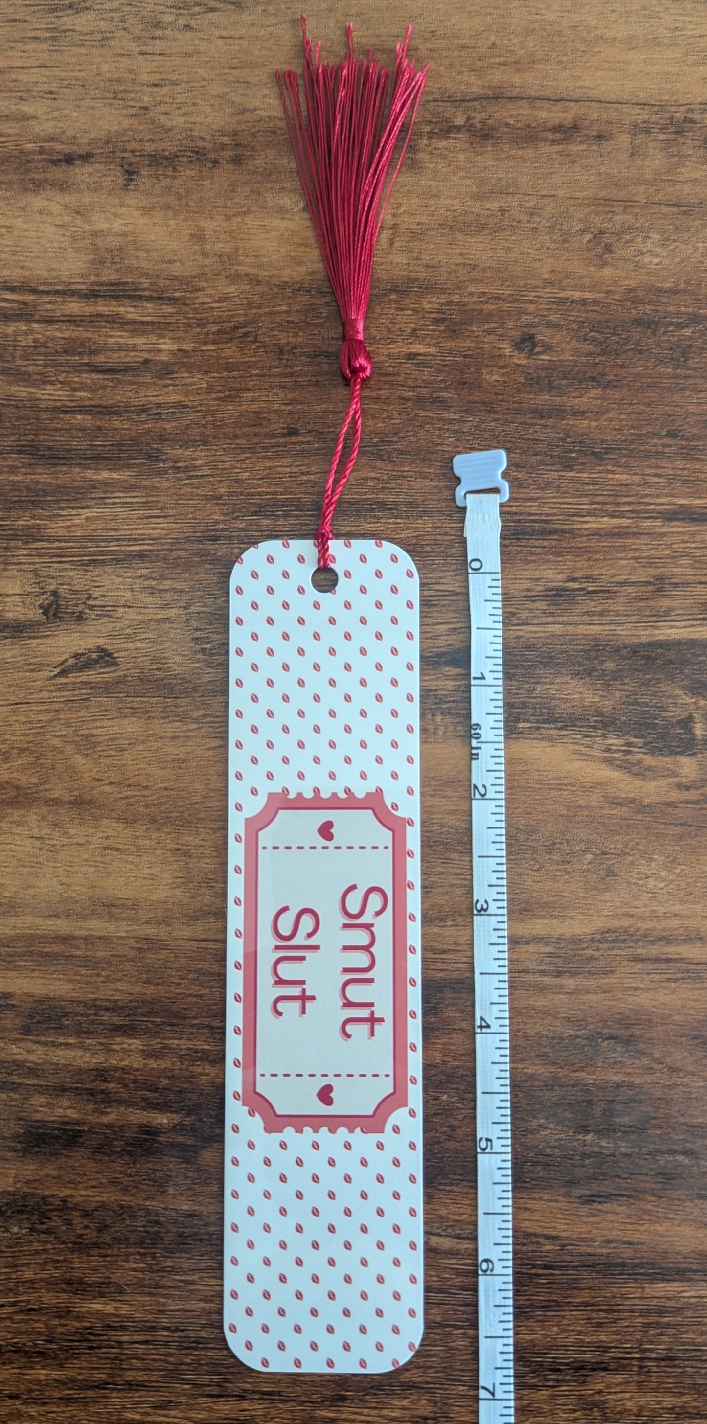 Smut Sl*t Spicy Romance Bookmark